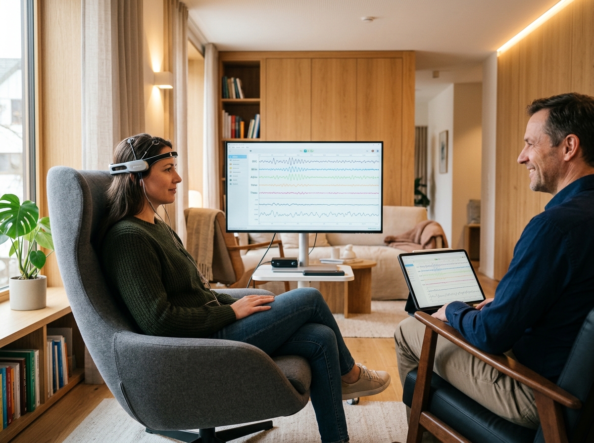 Cabina y Estación de Neurofeedback para Profesionales de la Salud y Deporte